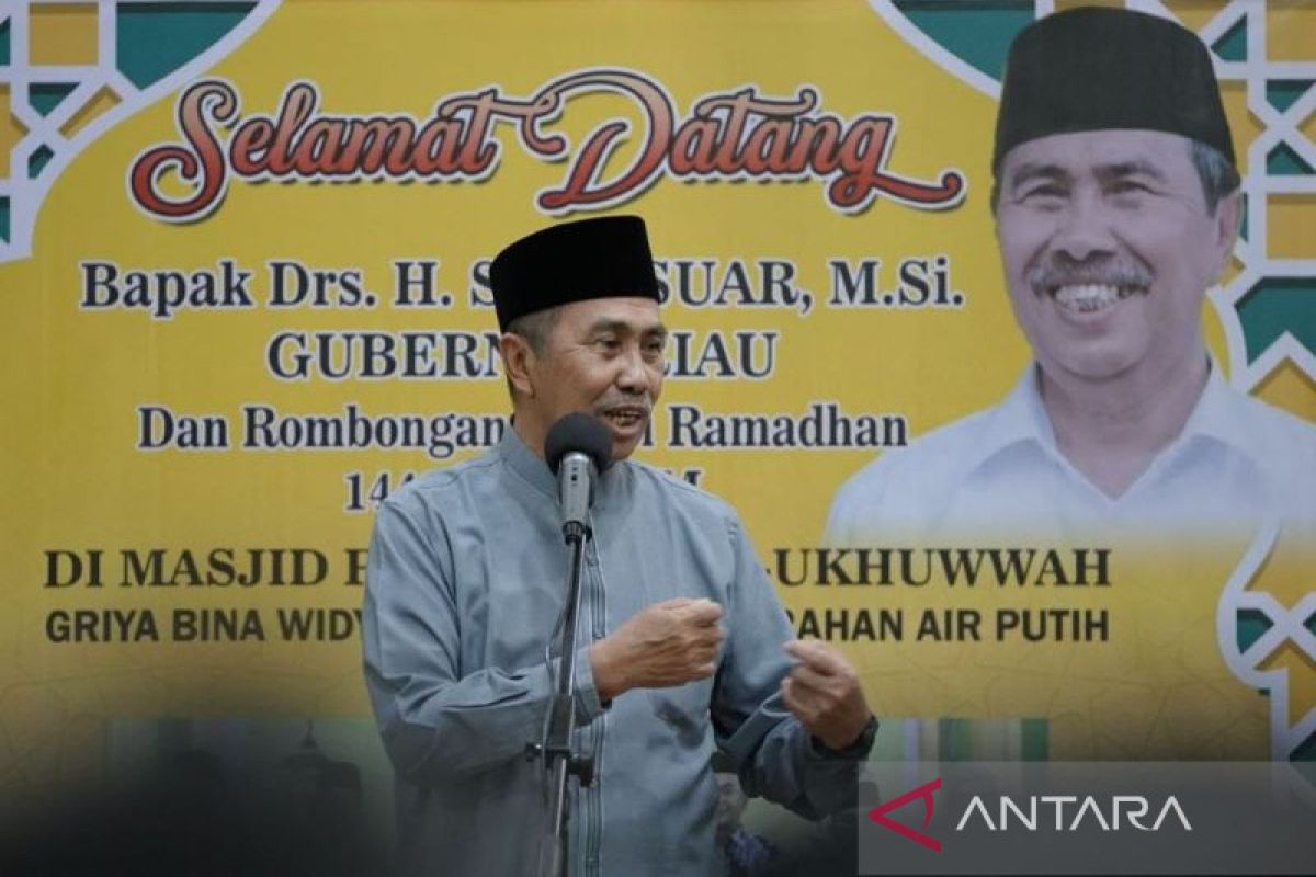 Pemrov Riau bantu modal usaha remaja masjid Kota Dumai  Rp120 juta