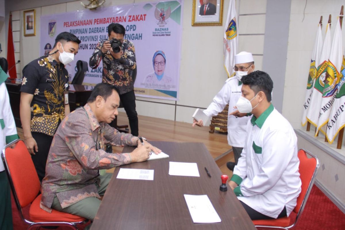 Pemprov Sulteng dukung Gerakan Cinta Zakat untuk atasi kemiskinan