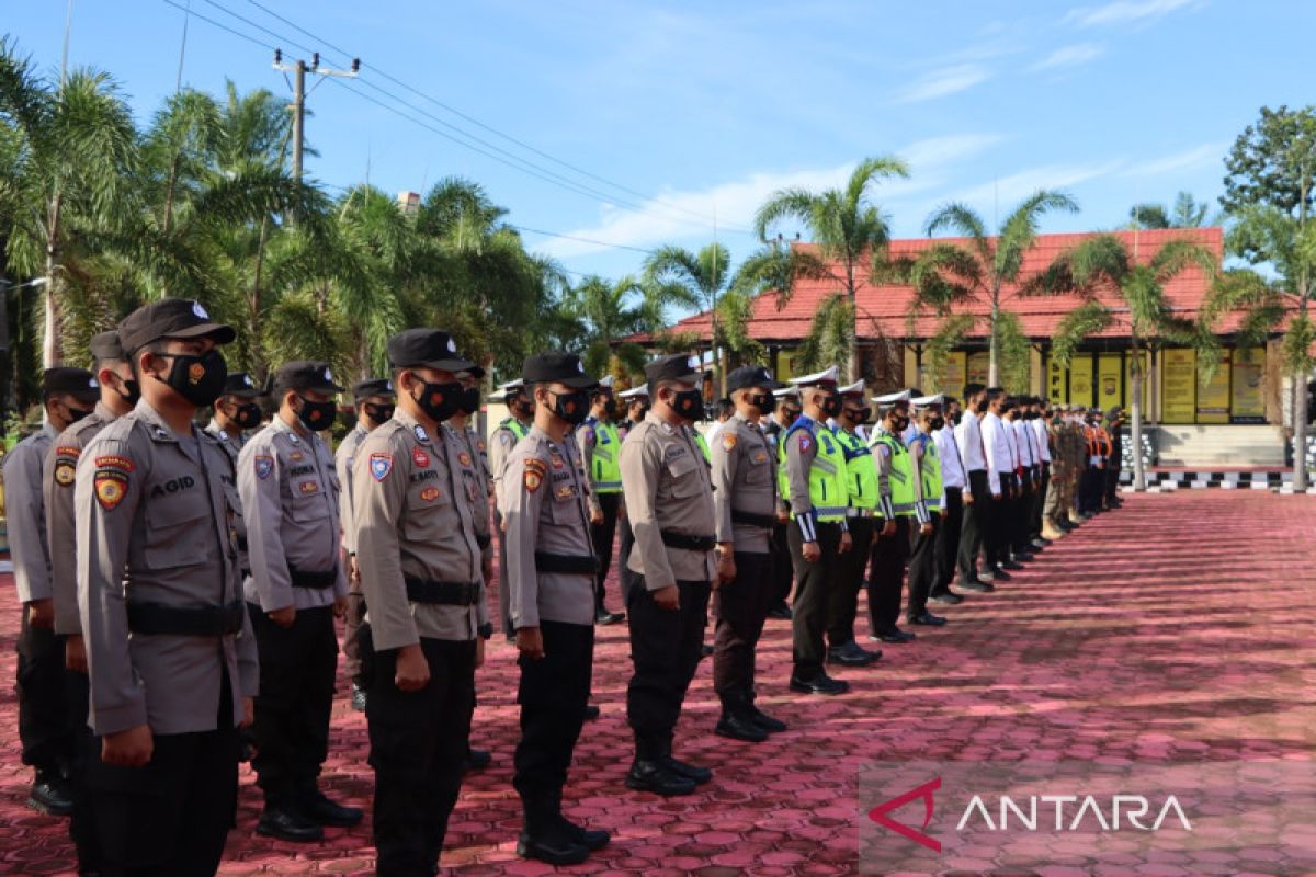 Polres Mukomuko sediakan tambal ban gratis bagi pemudik