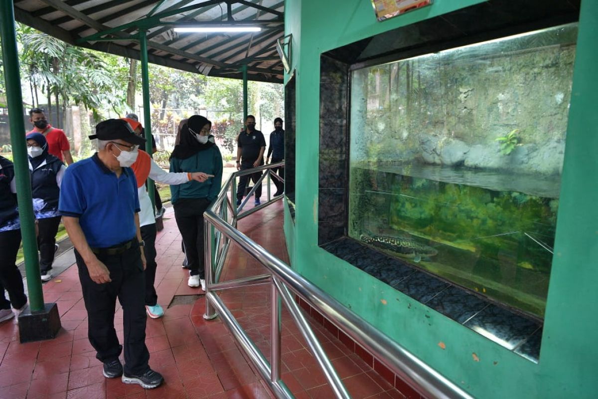 Wapres cek kesiapan Taman Margasatwa Ragunan sambut wisatawan pada libur Lebaran