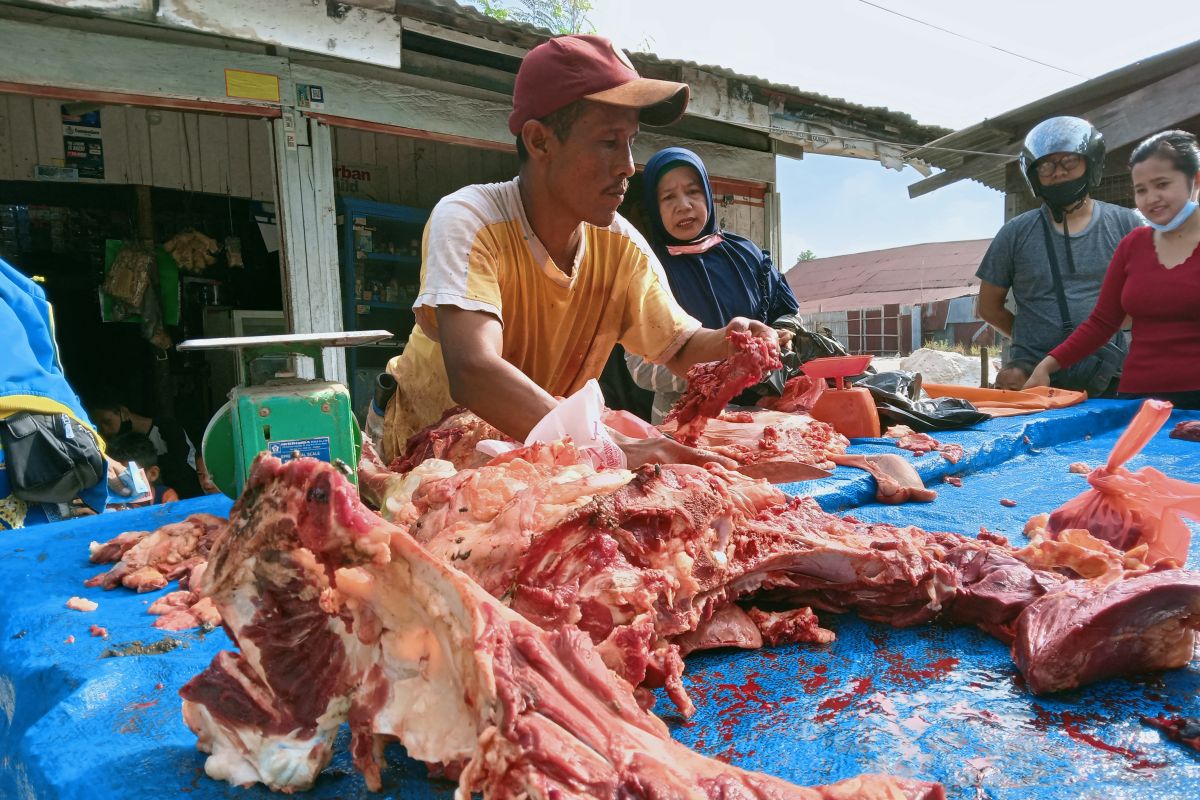 Harga daging sapi Pekanbaru tembus Rp140 ribu jelang Ramadan