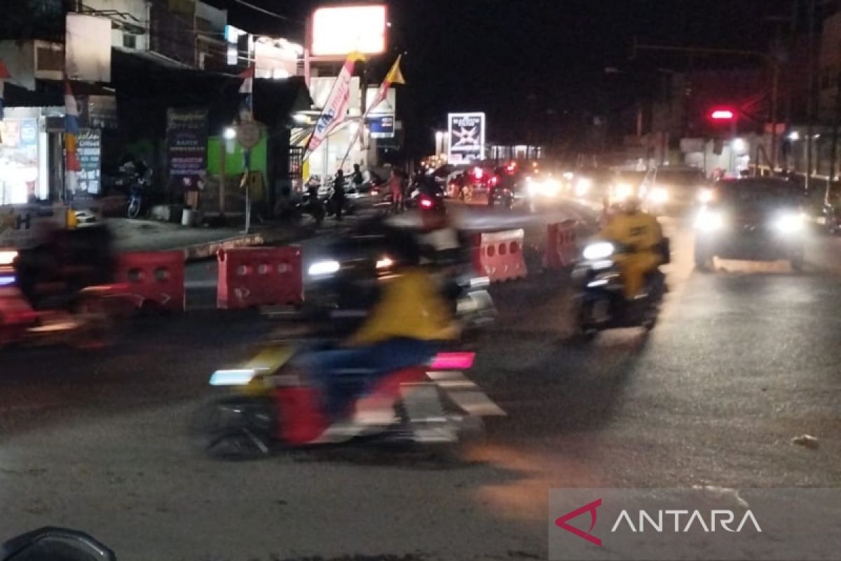 Jalur selatan Jabar lintas Garut ramai lancar saat malam H-1 Lebaran