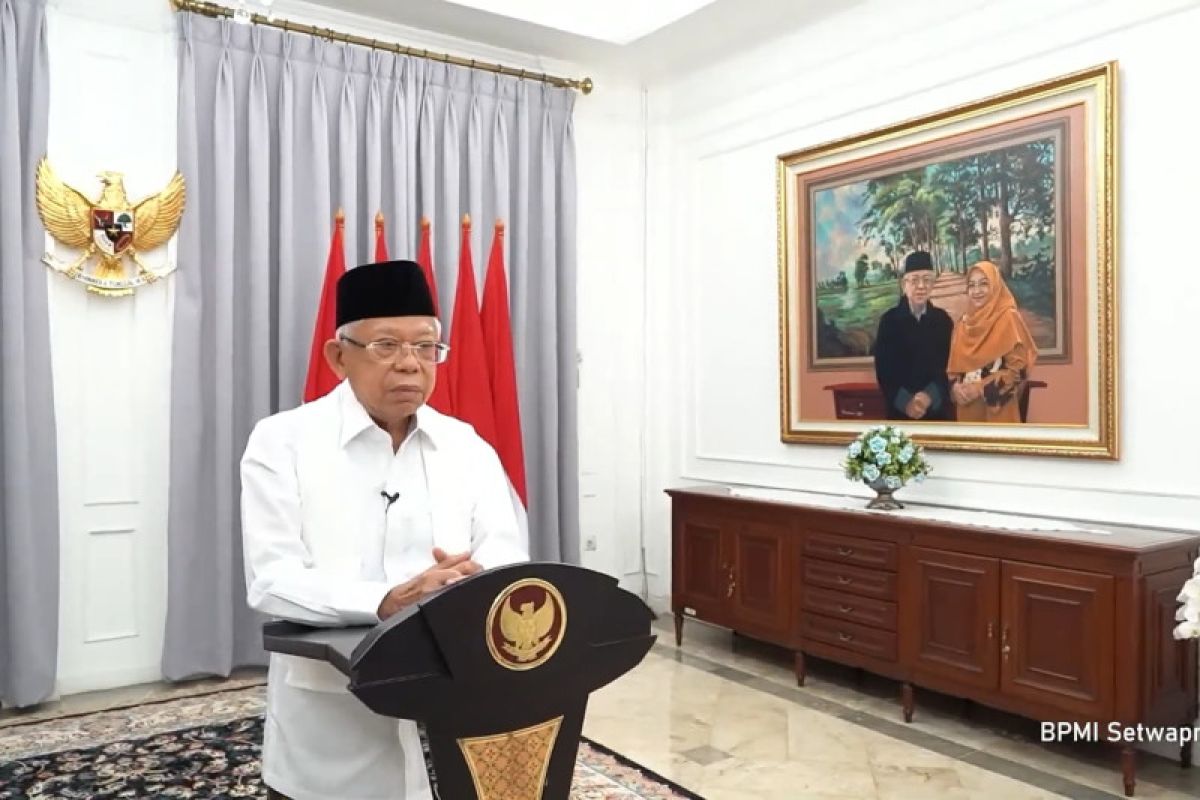 Wapres Ma'ruf Amin menjadi pelaksana tugas Presiden