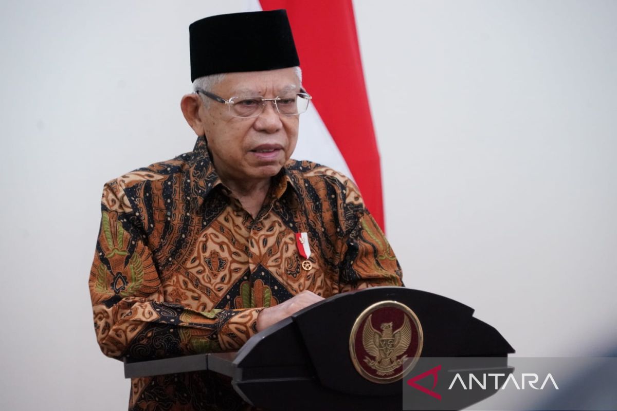 Wapres Ma'ruf Amin sampaikan Selamat Idul Fitri 1443 Hijriah