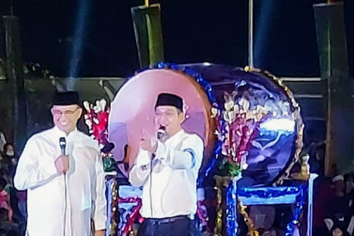 Anies dan Pasha Ungu meriahkan malam takbiran di JIS