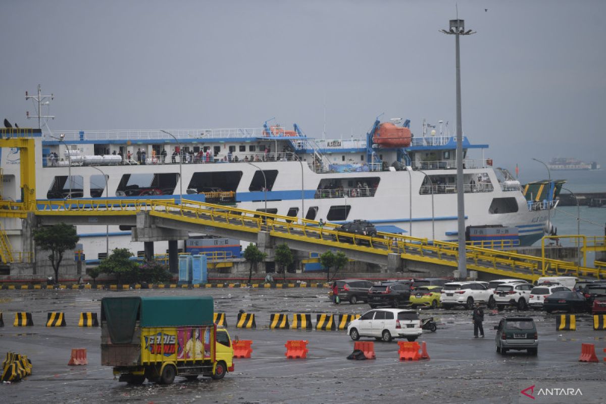 Jumlah penumpang dari Lampung ke Merak meningkat