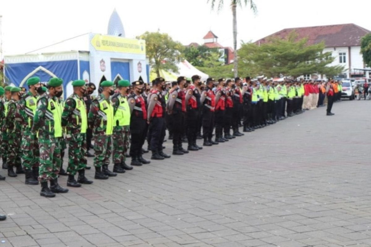 Pengamanan takbiran di Demak melibatkan 500 personel gabungan