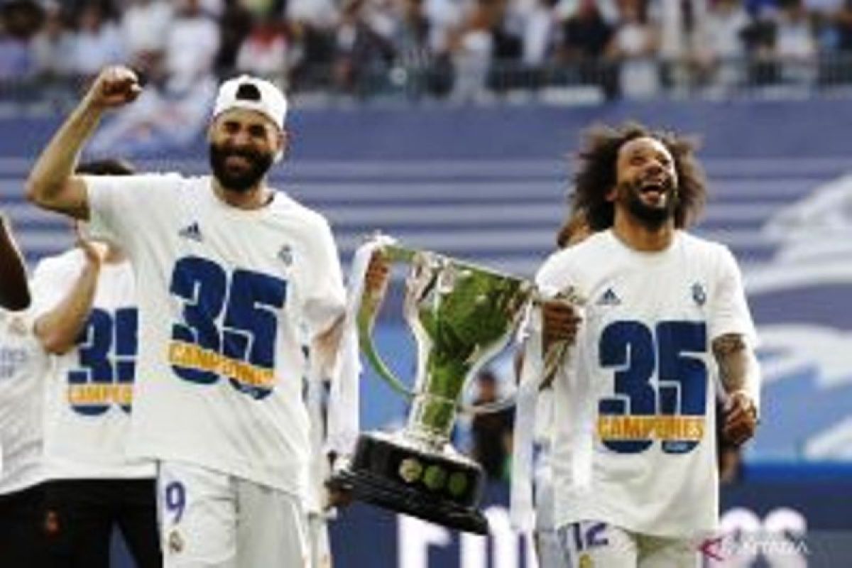 Real Madrid juarai Liga Spanyol 2021/22