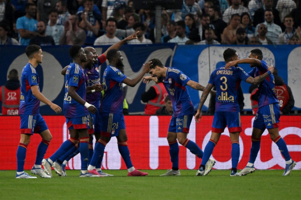 Lyon tekuk Marseille 3-0 di Liga Prancis