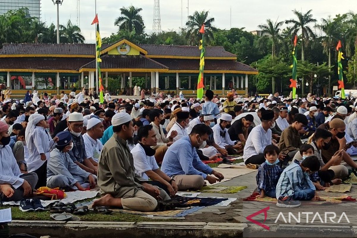 Pemkot Medan gelar Shalat Idul Fitri di Lapangan Merdeka