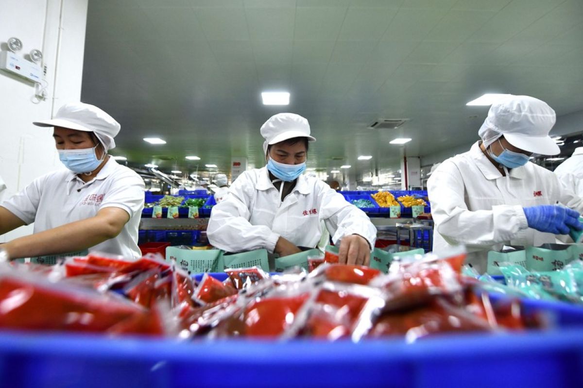 Industri makanan China catat pertumbuhan stabil produksi pada Q1 2022