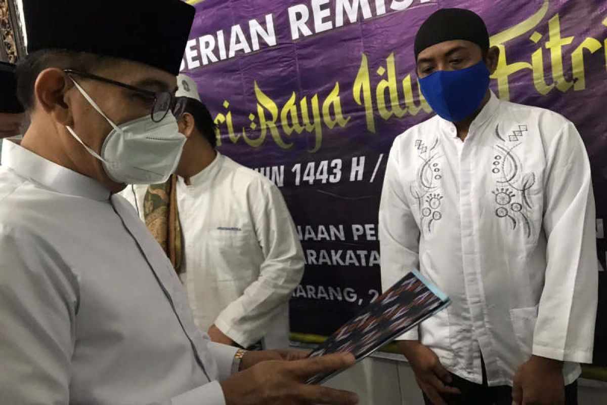 500 napi Lapas Semarang peroleh remisi Idul Fitri, lima langsung bebas