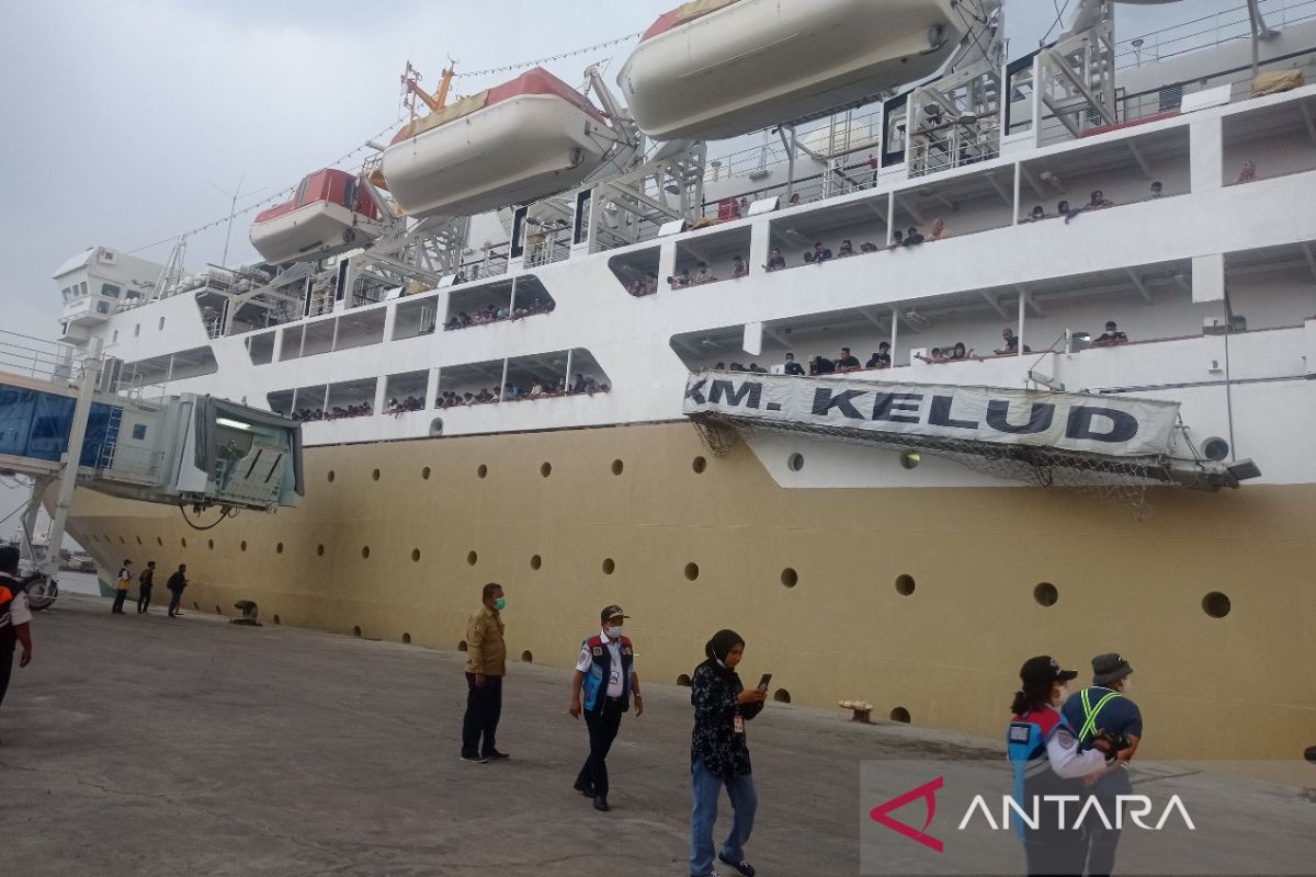 Kapal Kelud akan bawa penumpang arus balik di Belawan pada Kamis