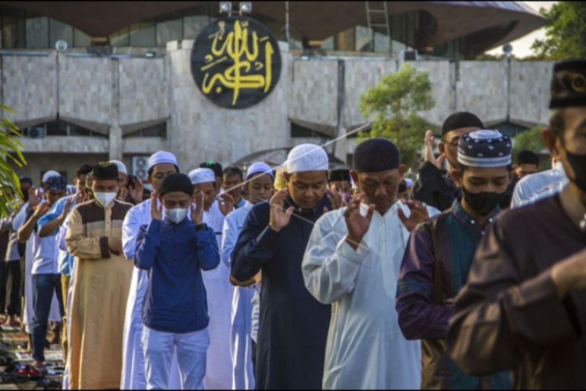 Masyarakat Samarinda antusias Shalat Ied sambut Lebaran Idul Fitrin