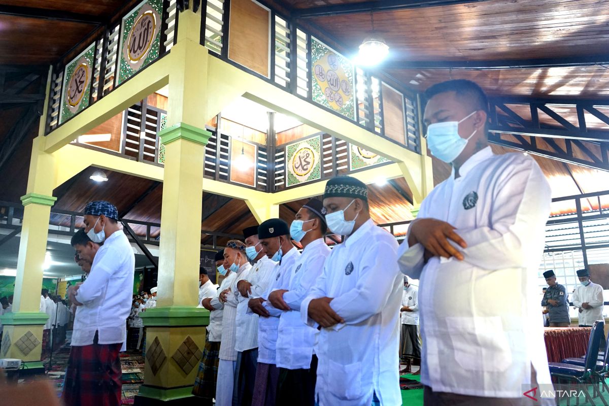 488 warga binaan Shalat Id berjamaah di Lapas Gorontalo