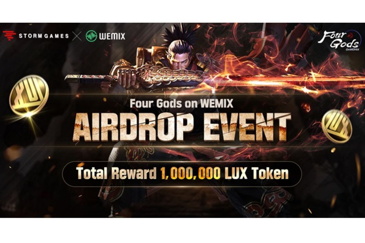 Storm Games to hold airdrop for ‘Four Gods on WEMIX’