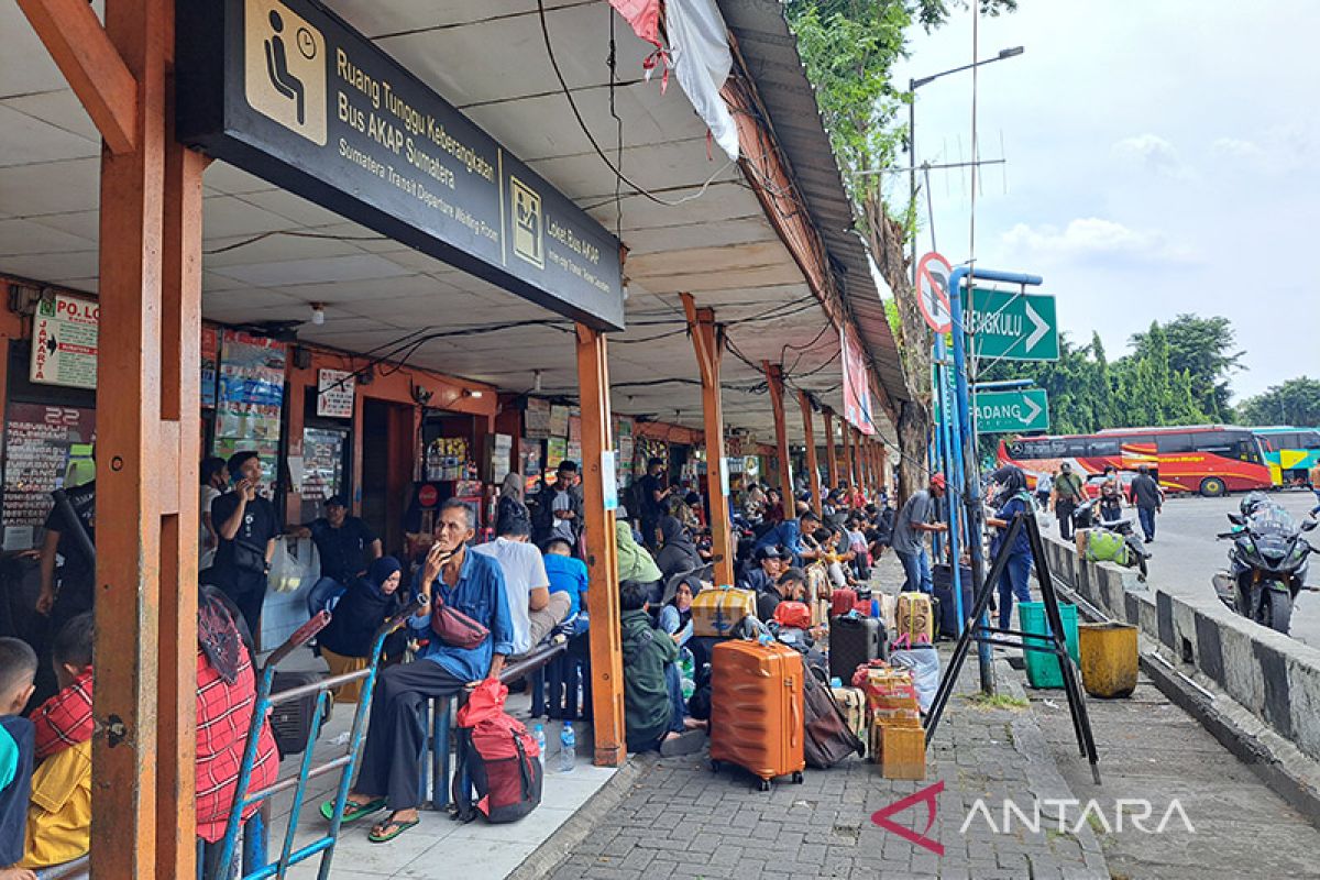 Peningkatan arus balik belum terjadi di Terminal Kalideres