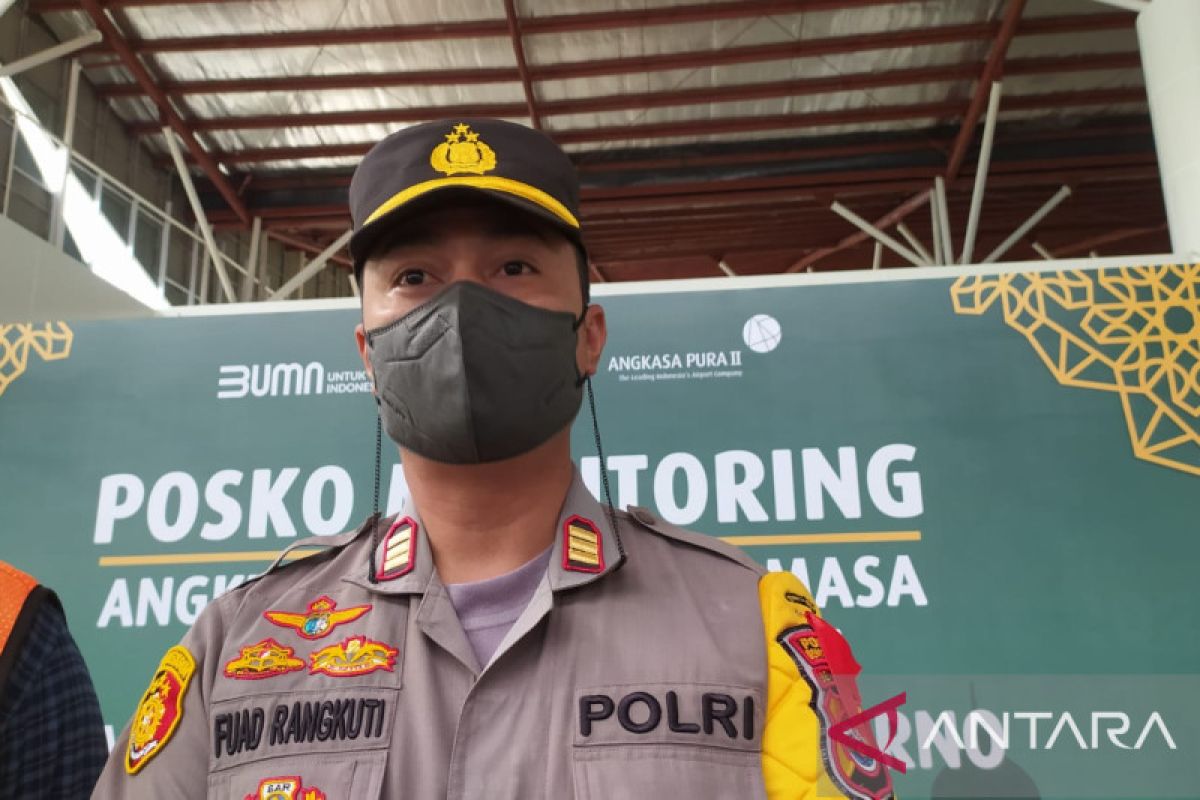 Polisi bersiaga di Bandara Fatmawati Bengkulu antisipasi arus mudik