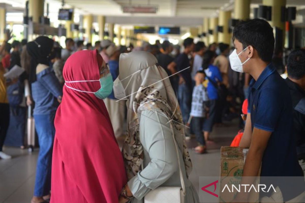 Arus balik di Bandara Minangkabau mulai meningkat