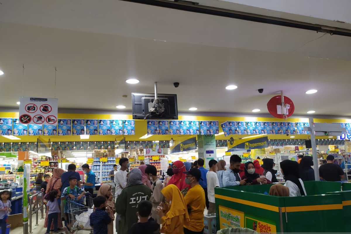 Pengunjung di pusat perbelanjaan Bengkulu capai 30 ribu dalam sehari