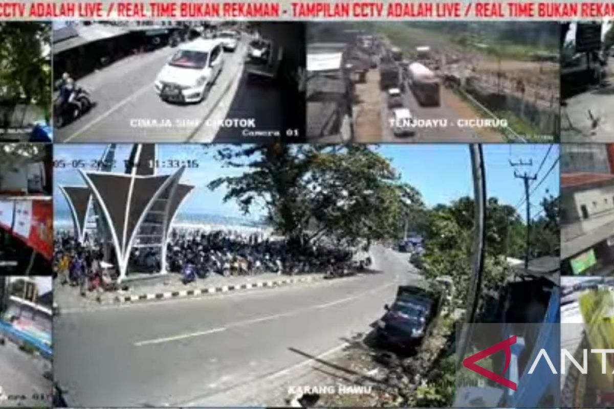 Arus lalu lintas di jalur wisata Palabuhanratu-Cisolok ramai lancar