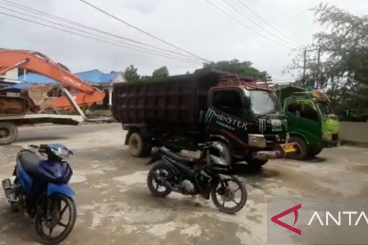 Polda Kaltara Amankan Tambang  Emas Liar Milik Oknum Polri