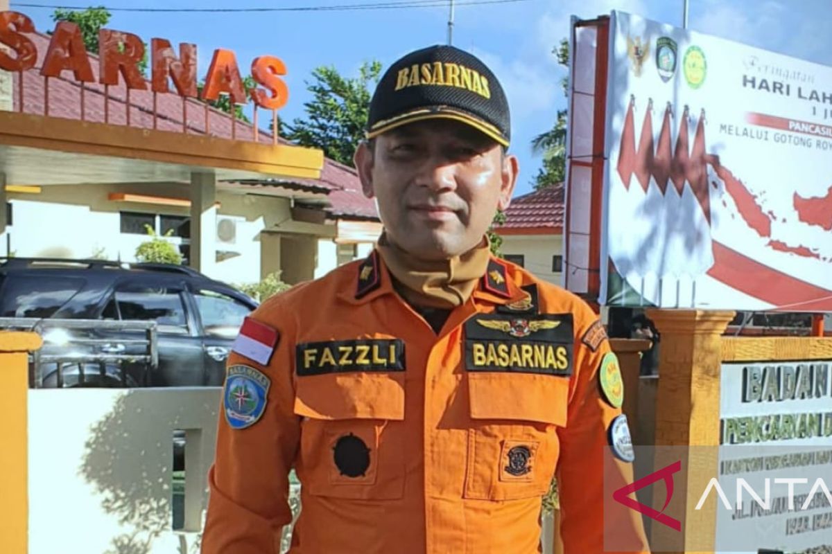 Seorang pengunjung pantai di Bangka tenggelam