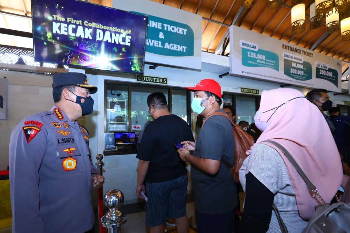 Police chief asks tourist site operators to apply health protocols