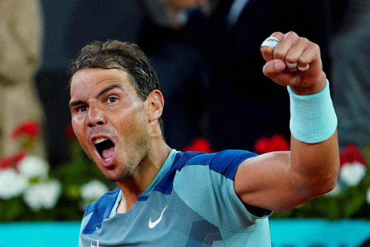 Nadal tetap berfikir positif meski kalah dari Alcaraz