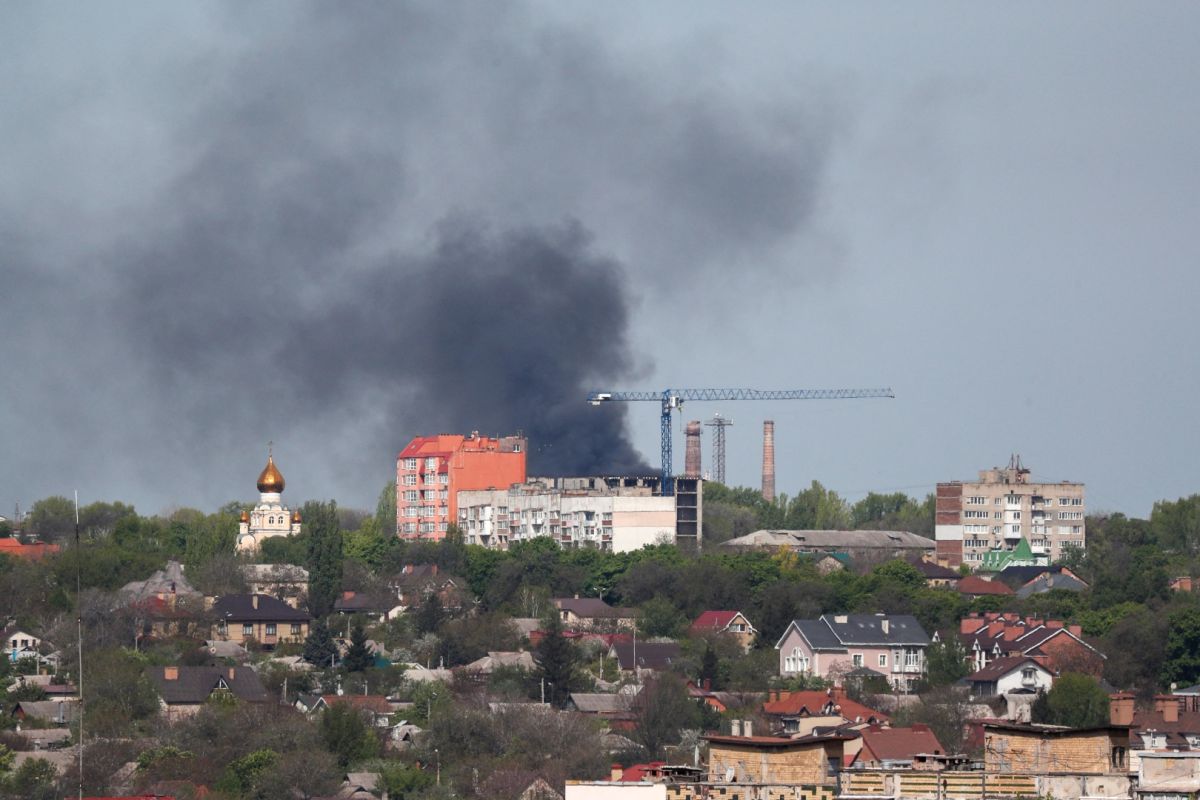 Berita dunia: Akibat gempuran artileri Rusia, 600 lebih petempur Ukraina tewas