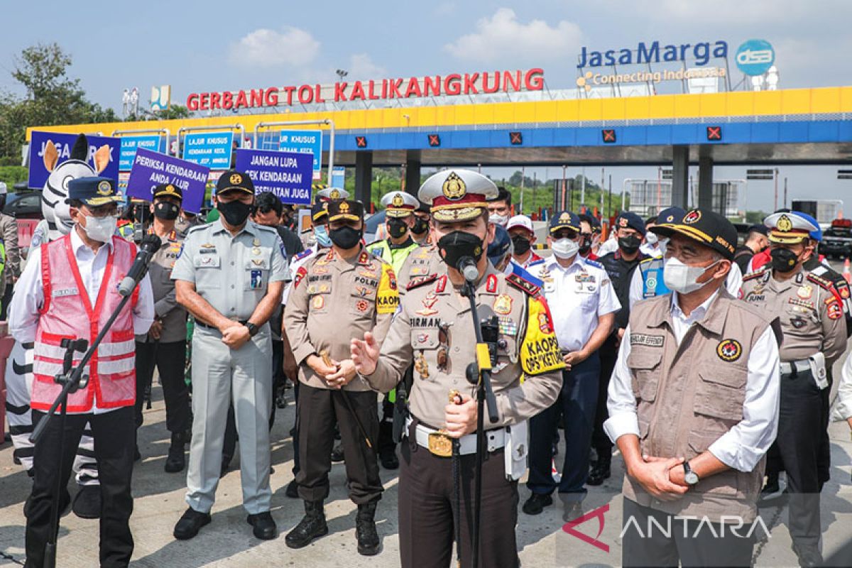 Kepolisian minta pengendara terdampak 