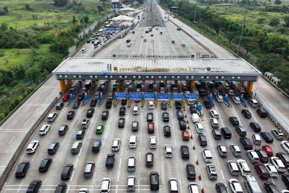 563 Ribu kendaraan kembali ke Jabotabek hingga H+2 Lebaran