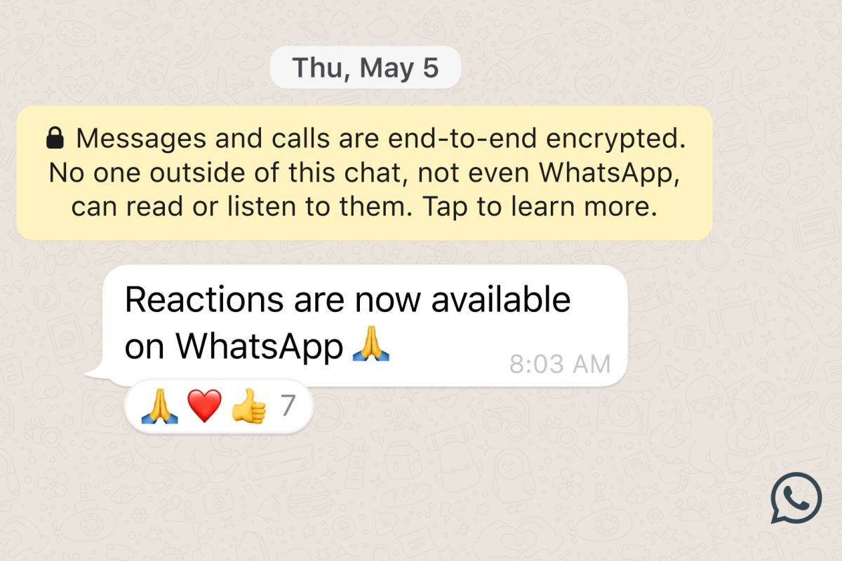 Fitur baru WhatsApp, berkas 2GB  dan emoji reaksi