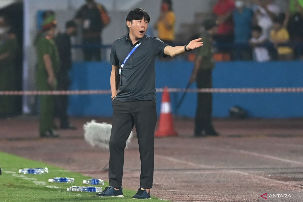 Shin Tae-yong minta panitia SEA Games 2021 adil pada Indonesia