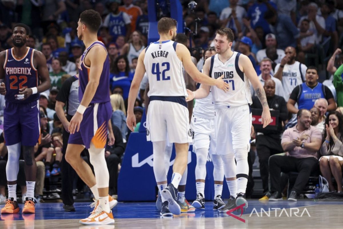 Semifinal wilayah NBA: Mavericks pangkas defisit usai bekuk Suns 103-94