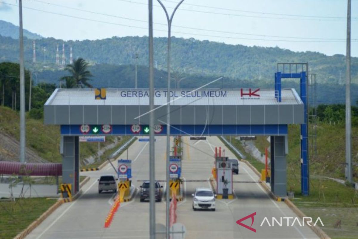 Arus balik, Pengguna jalan tol di Aceh meningkat lima kali lipat, capai 4.000-an kendaraan/hari