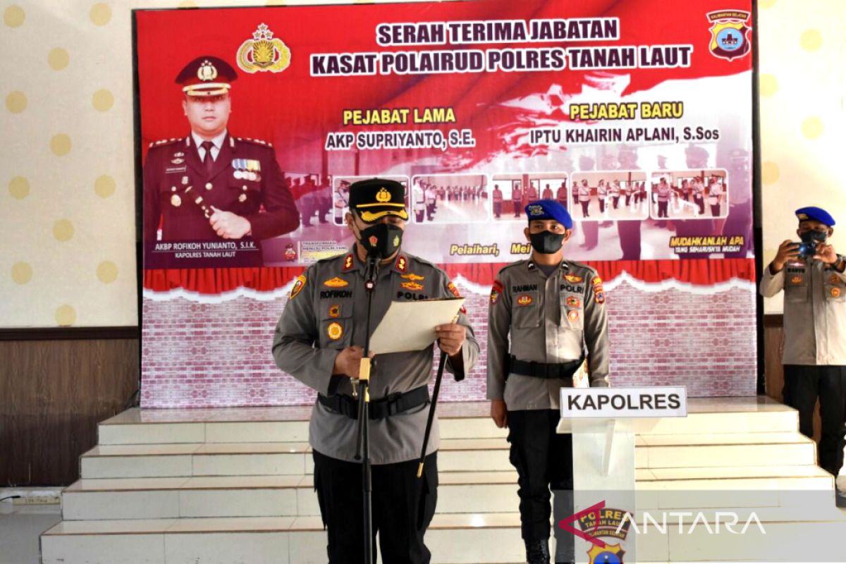 Iptu Khairin Aplani jabat Kasat Polairud Polres Tala