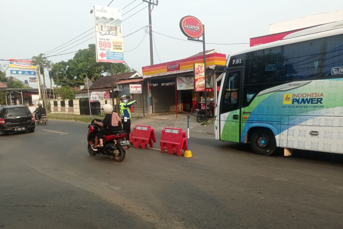 Satlantas Lebak berlakukan satu arah untuk jalur Pandeglang - Rangkasbitung