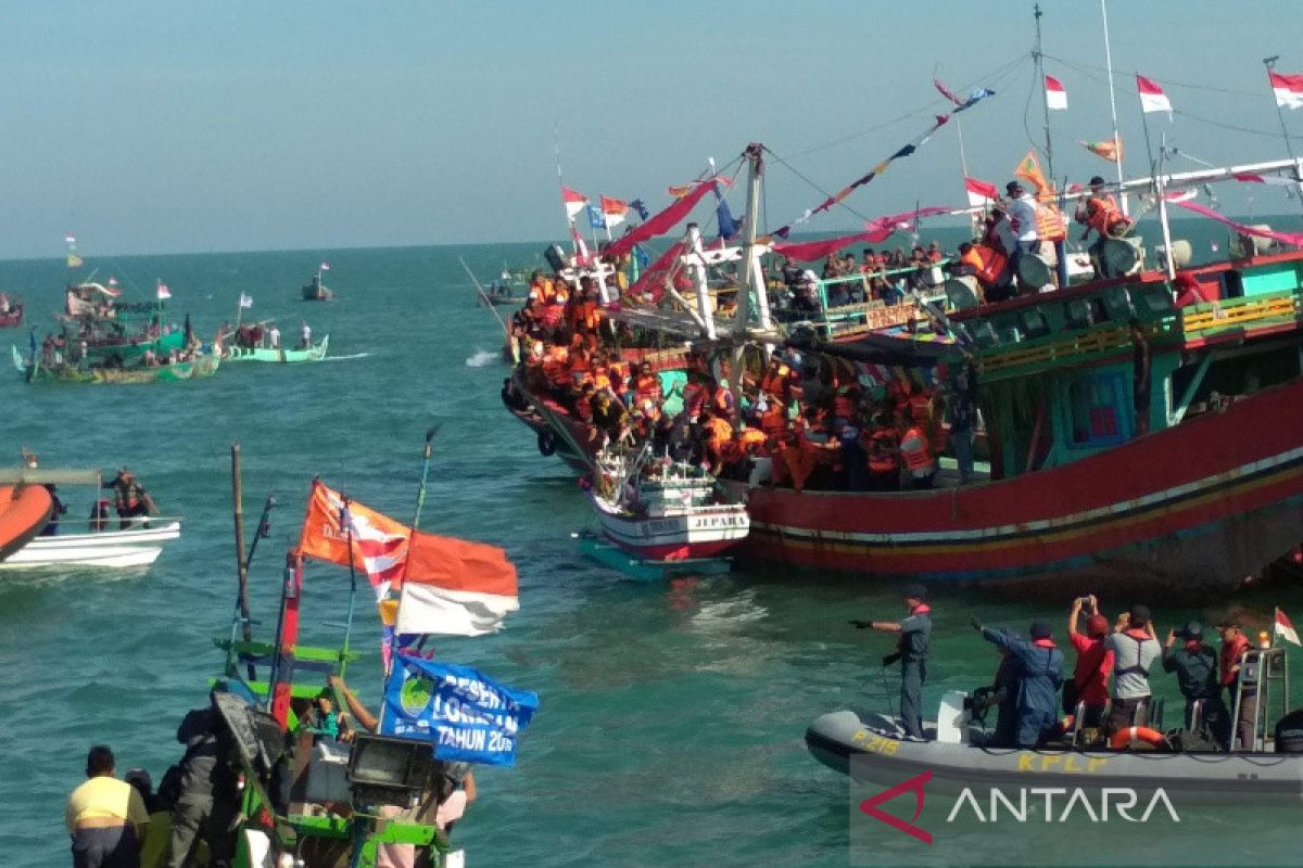 Tradisi larung kepala kerbau di Jepara terbuka untuk masyarakat umum