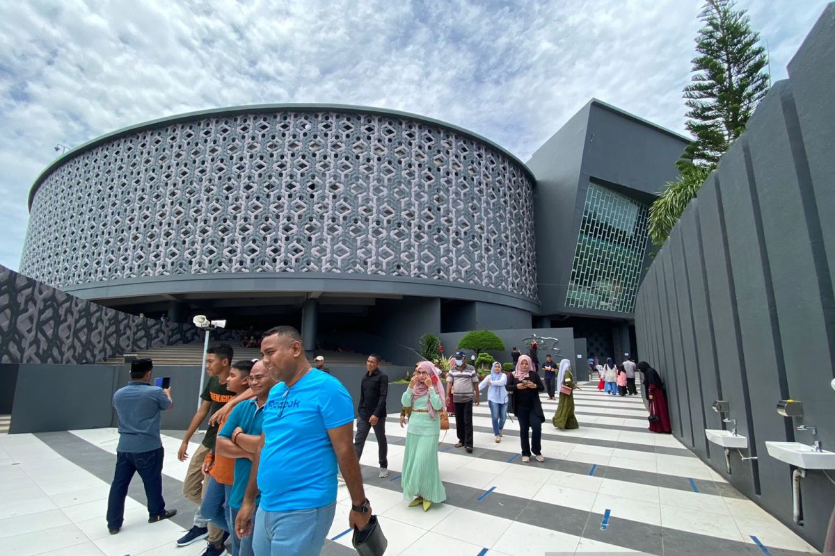 Museum Tsunami Aceh dikunjungi ribuan wisatawan  saat libur Lebaran