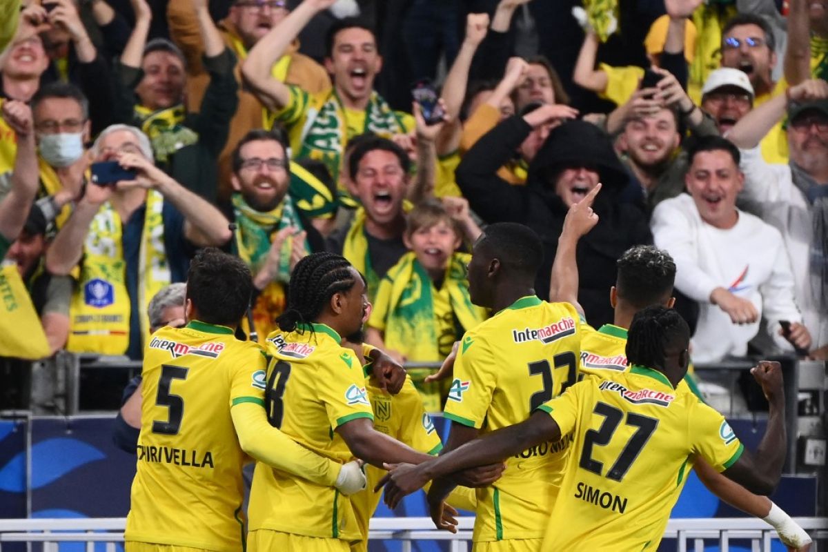 Nantes juarai Piala Prancis setelah kalahan Nice 1-0