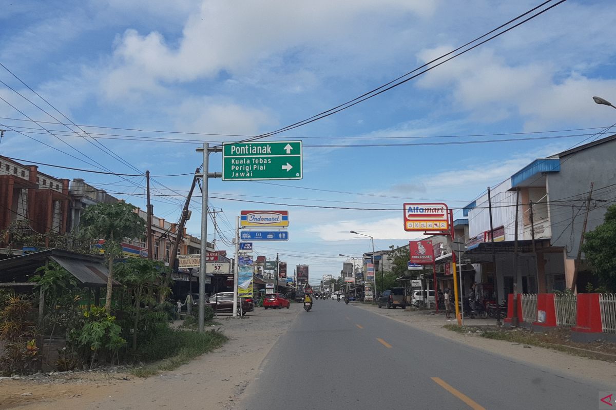 Kondisi arus balik di Sambas menuju Pontianak terpantau lancar