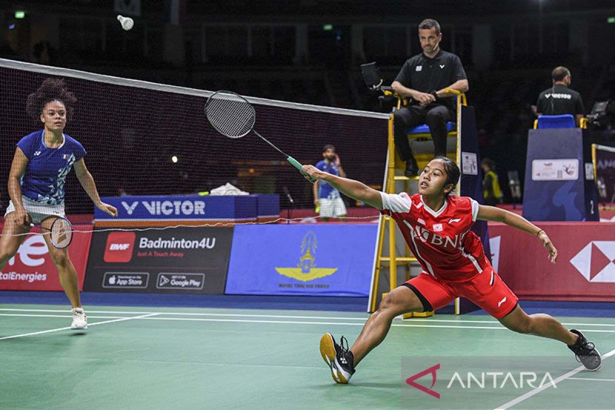 Aisyah tambah keunggulan bagi Indonesia atas Prancis jadi 3-0