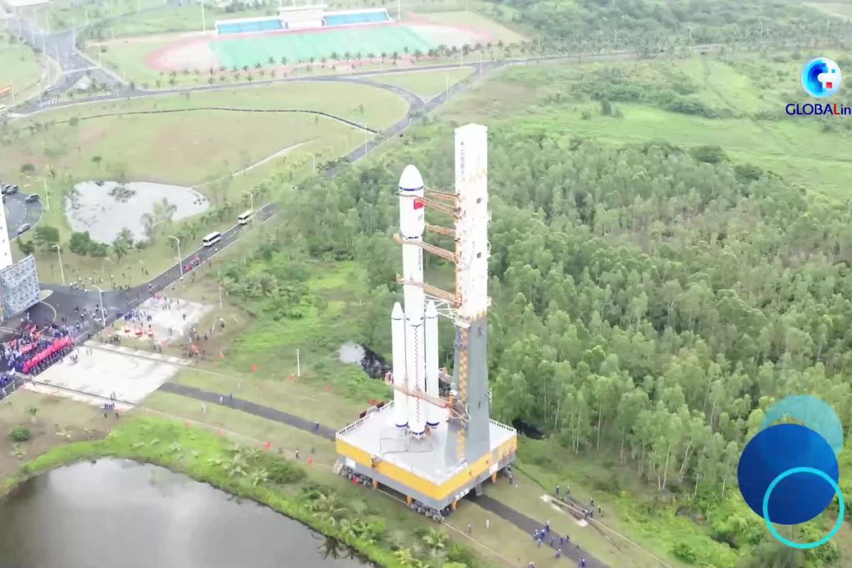 China bersiap luncurkan wahana luar angkasa kargo Tianzhou-4