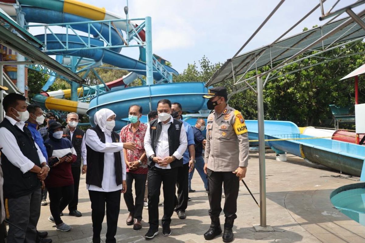 Khofifah: Prioritaskan penanganan medis korban seluncuran Kenpark Surabaya