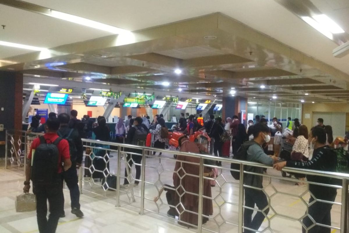 16.420 orang tiba di Bandara Hasanuddin H+4 lebaran