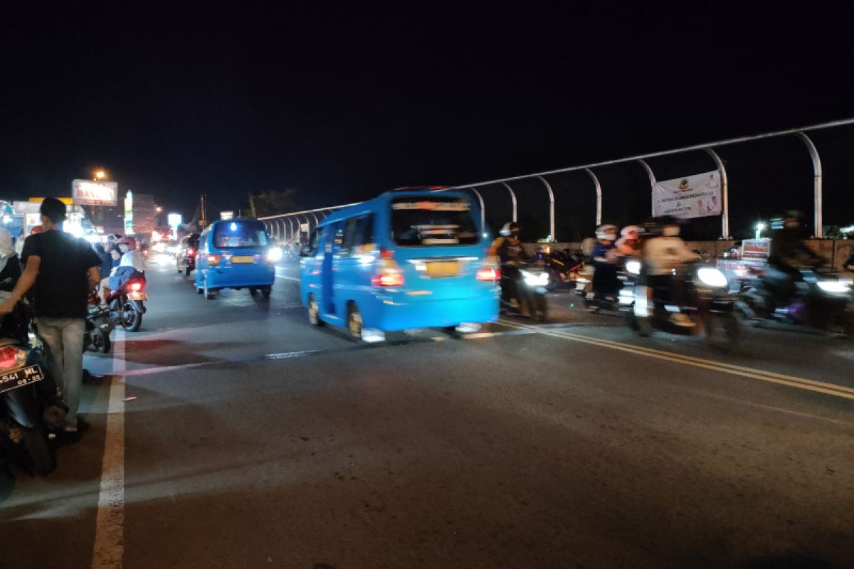 Arus balik wisatawan di Kota Bogor capai 8.400 kendaraan Sabtu malam
