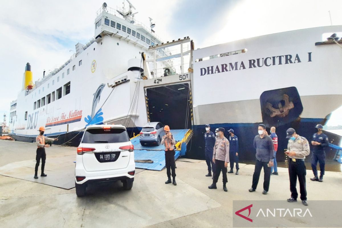 Arus balik di Pelabuhan Trisakti Banjarmasin belum meningkat drastis