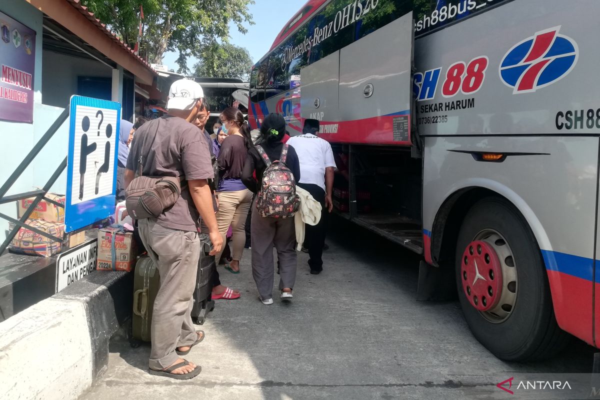 Nihil laporan kriminalitas di Terminal Kalideres saat arus mudik-balik