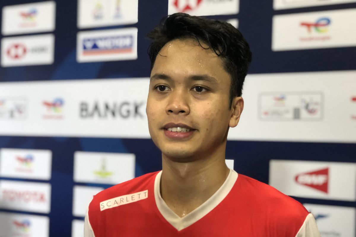 Piala Thomas 2022 - Ginting menyerah dari Loh Kean Yew di laga pembuka